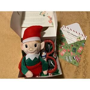 Adopt an Elf, Child's Holiday Gift Novelty Christmas Toy Santa's Elf Helper Gift